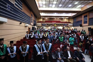 آئین دانش‌آموختگی دانشجویان دانشكده نفت شهید تندگویان آبادان برگزار شد